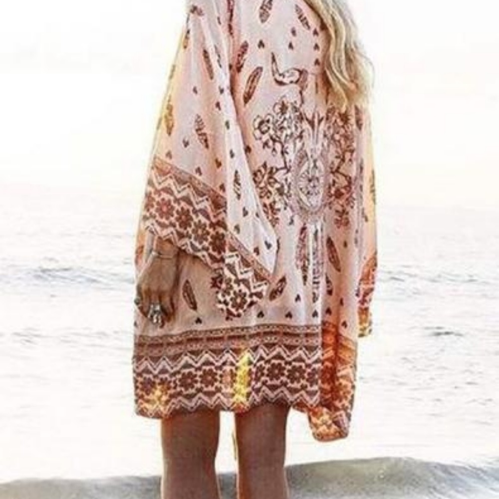5✨RATED *SALE*Boho fashion beach cover up NWT - Picture 3 of 8